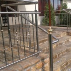 Леєрні огородження з нержавіючої сталі